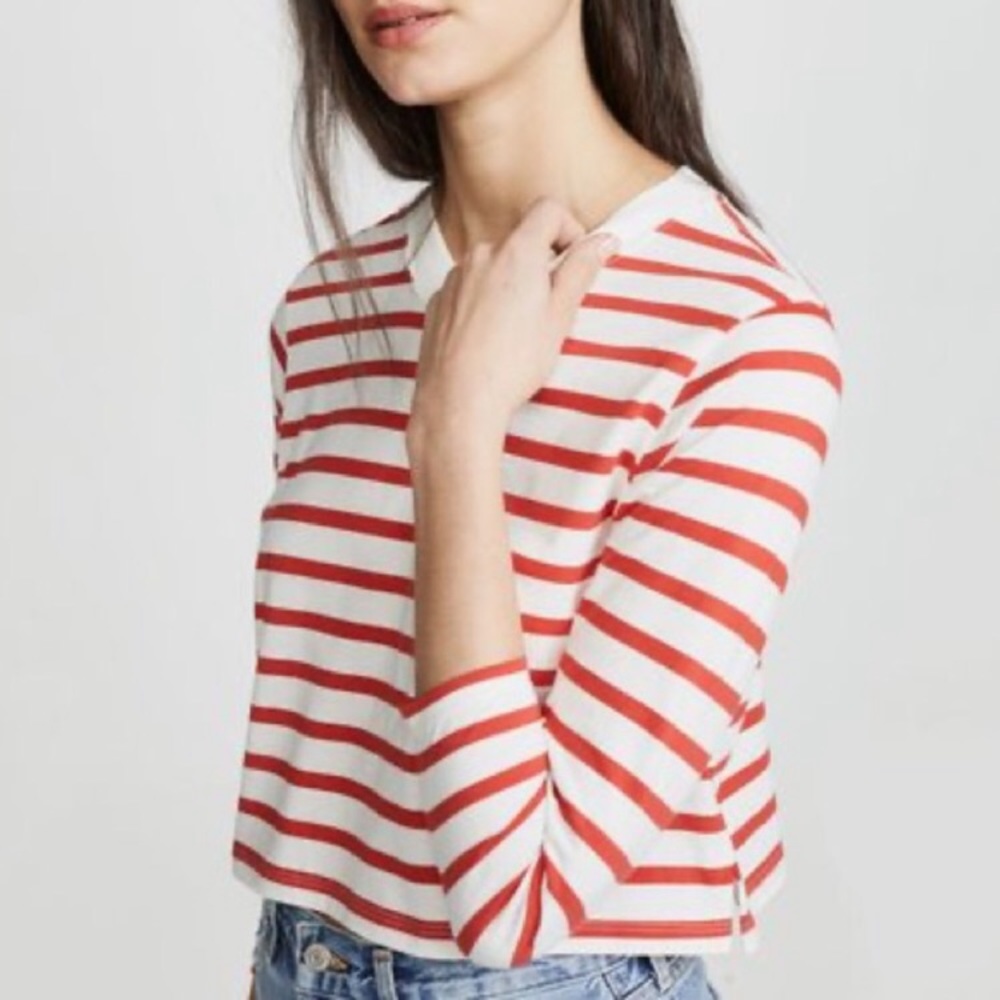 Hanes x karla crop top